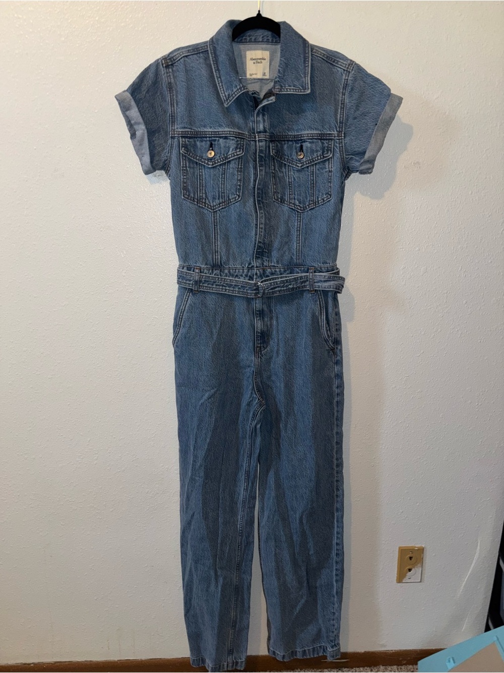 Abercrombie & Fitch Denim Jumpsuit